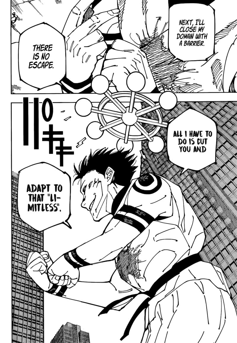 JUJUTSU KAISEN Chapter 230 - Page 12 in English