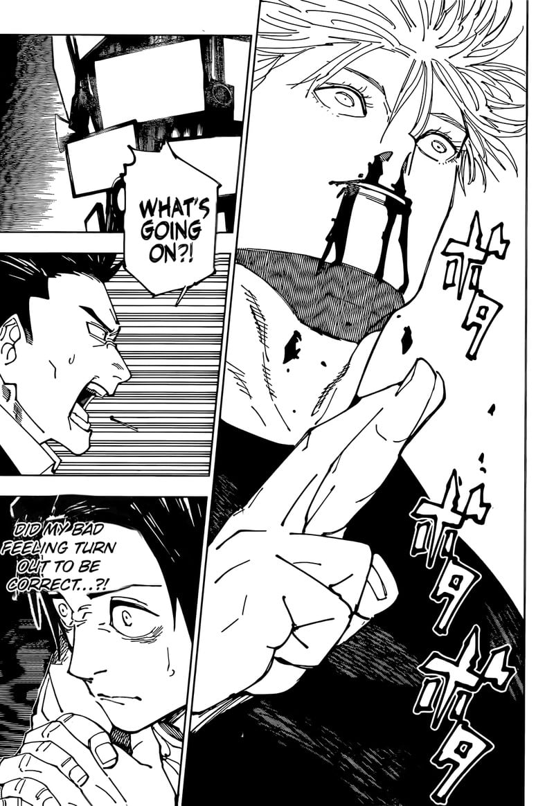 JUJUTSU KAISEN Chapter 230 - Page 9 in English