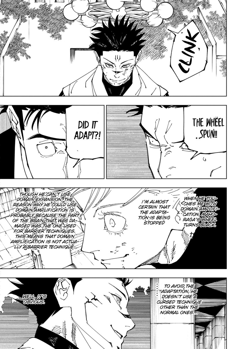 JUJUTSU KAISEN Chapter 231 - Page 12 in English