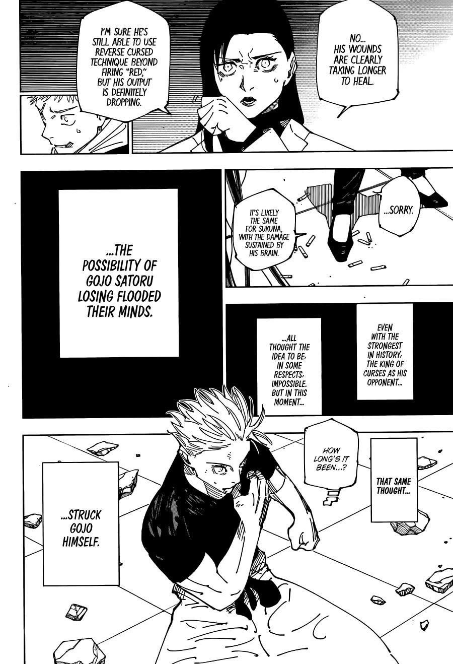 JUJUTSU KAISEN Chapter 233 - Page 3 in English