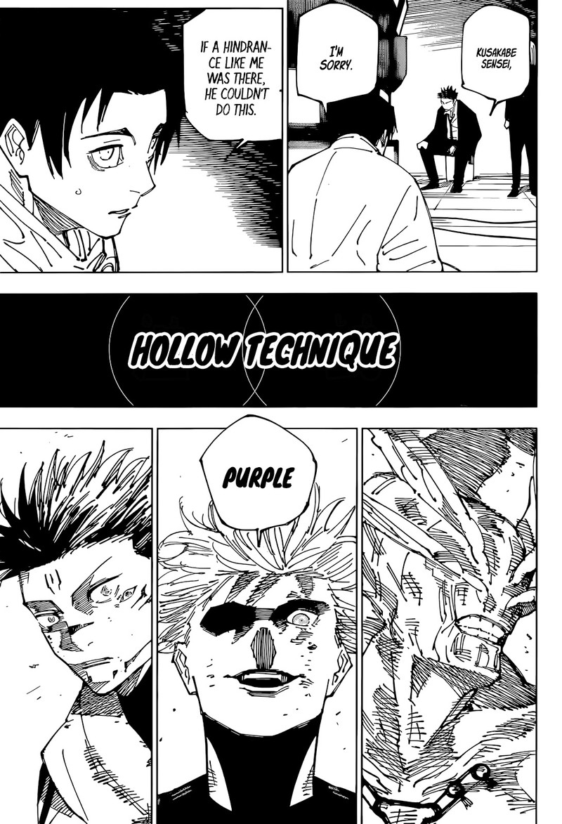 JUJUTSU KAISEN Chapter 235 - Page 15 in English