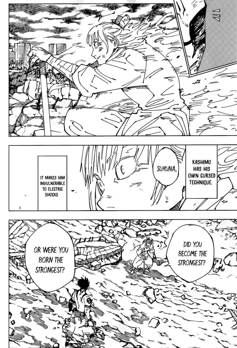 JUJUTSU KAISEN Chapter 237 - Page 8 in English