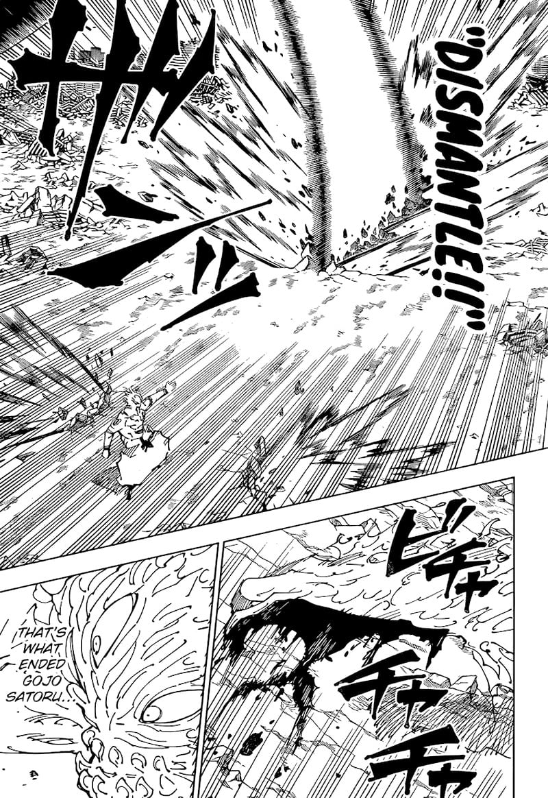JUJUTSU KAISEN Chapter 238 - Page 7 in English
