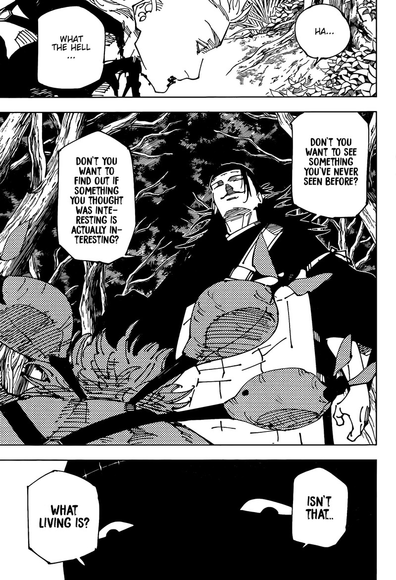 JUJUTSU KAISEN Chapter 239 - Page 15 in English