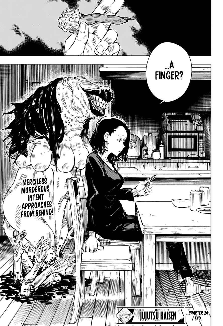 JUJUTSU KAISEN Chapter 24 - Page 19 in English