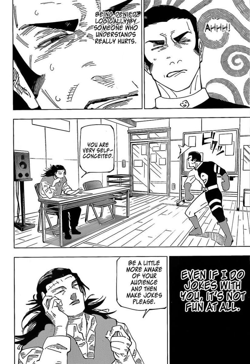 JUJUTSU KAISEN Chapter 240 - Page 12 in English