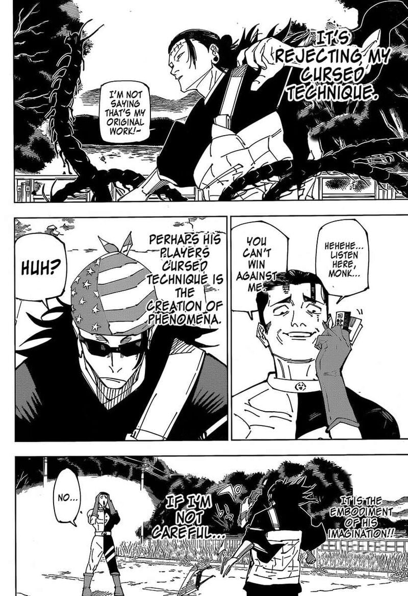 JUJUTSU KAISEN Chapter 240 - Page 6 in English
