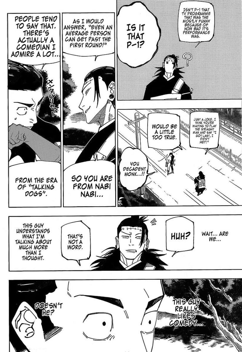 JUJUTSU KAISEN Chapter 240 - Page 8 in English