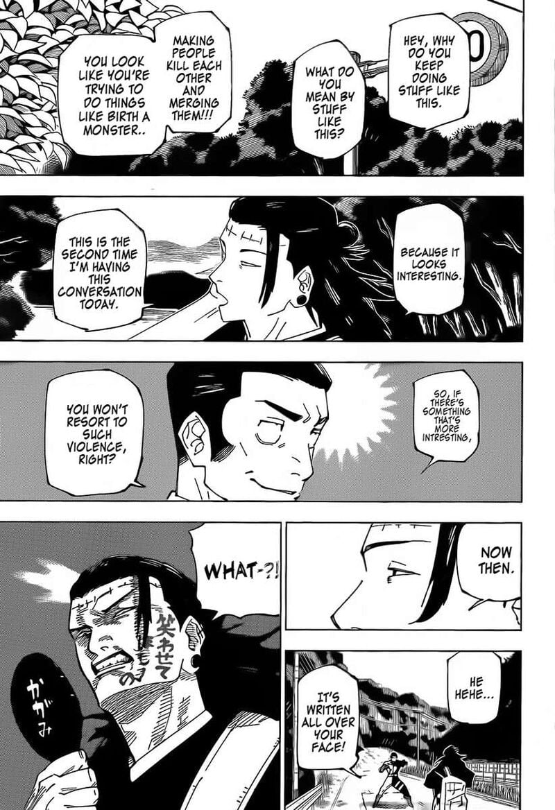 JUJUTSU KAISEN Chapter 240 - Page 9 in English