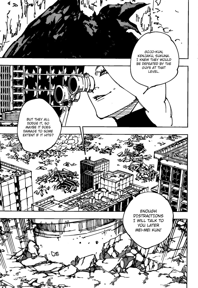JUJUTSU KAISEN Chapter 244 - Page 13 in English