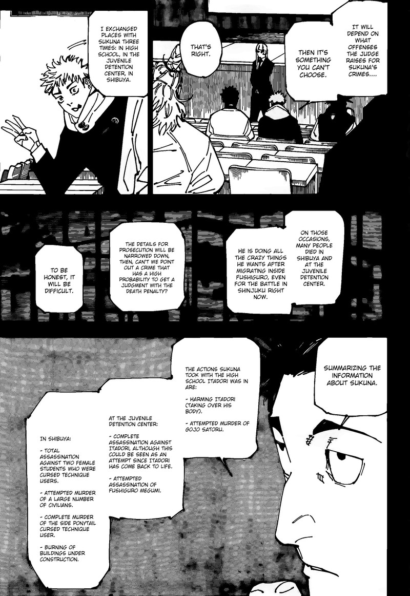 JUJUTSU KAISEN Chapter 244 - Page 5 in English