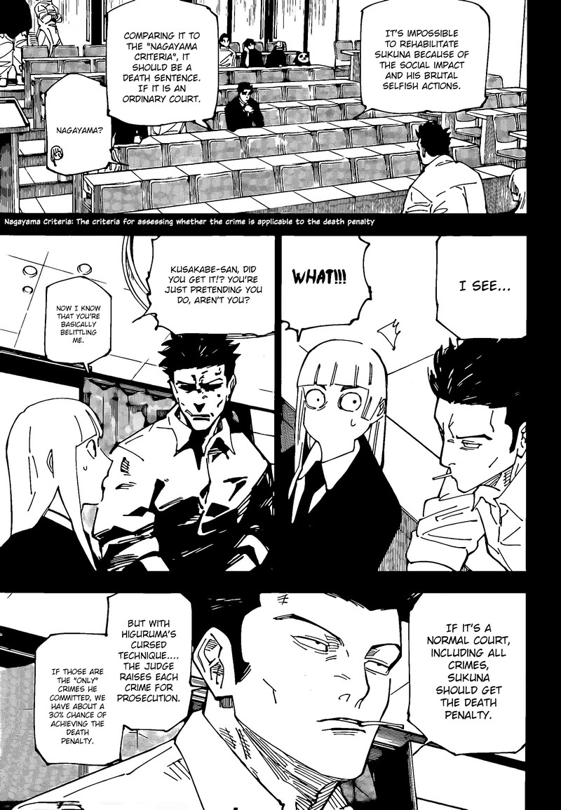 JUJUTSU KAISEN Chapter 244 - Page 7 in English