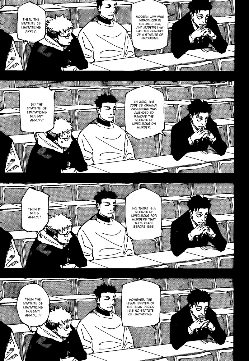 JUJUTSU KAISEN Chapter 244 - Page 9 in English