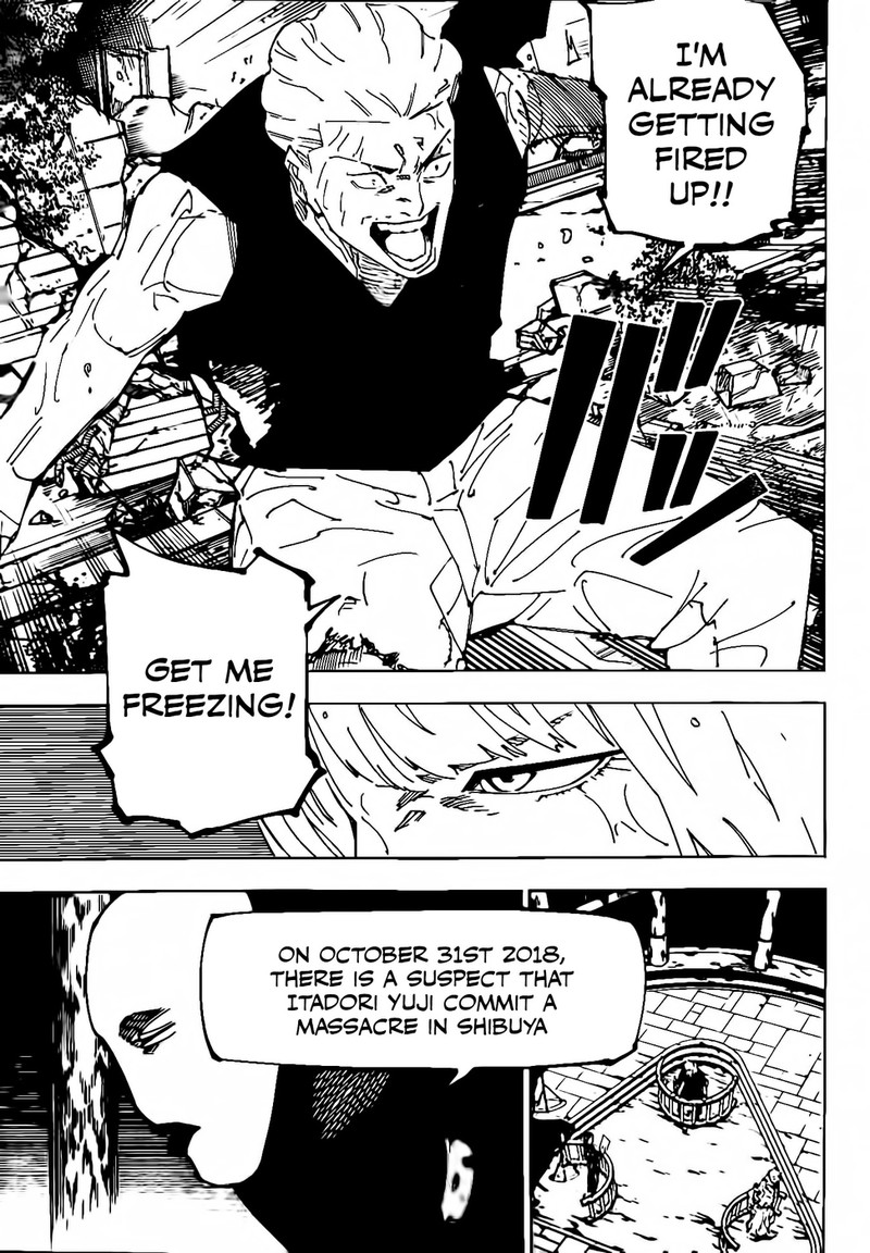 JUJUTSU KAISEN Chapter 245 - Page 11 in English