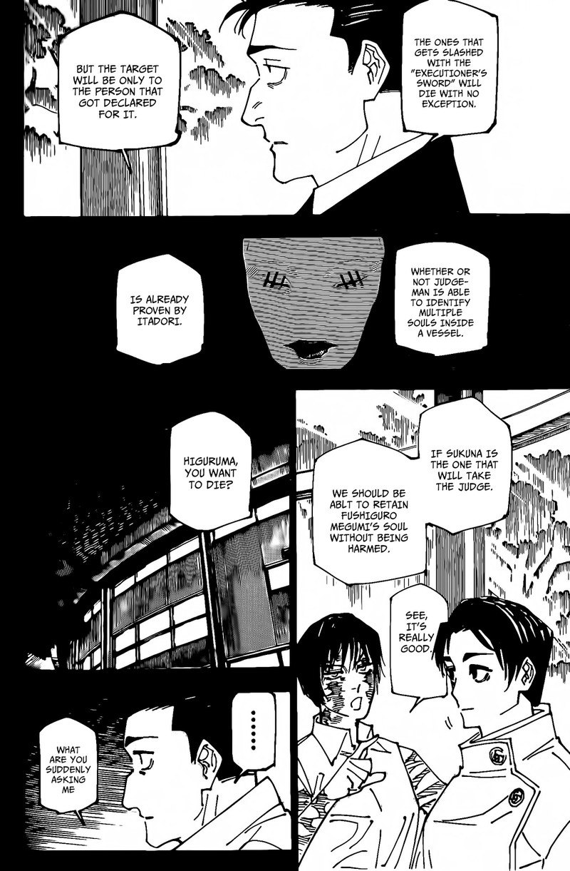 JUJUTSU KAISEN Chapter 246 - Page 16 in English