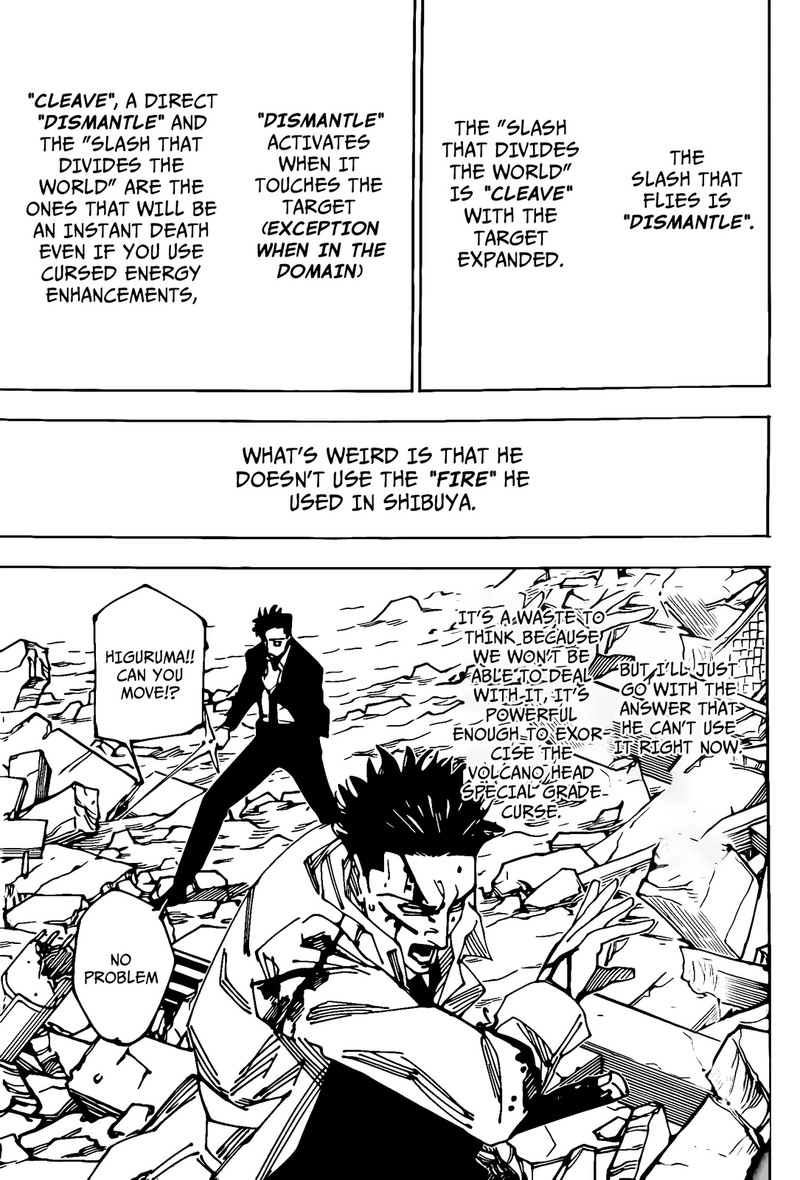 JUJUTSU KAISEN Chapter 246 - Page 3 in English