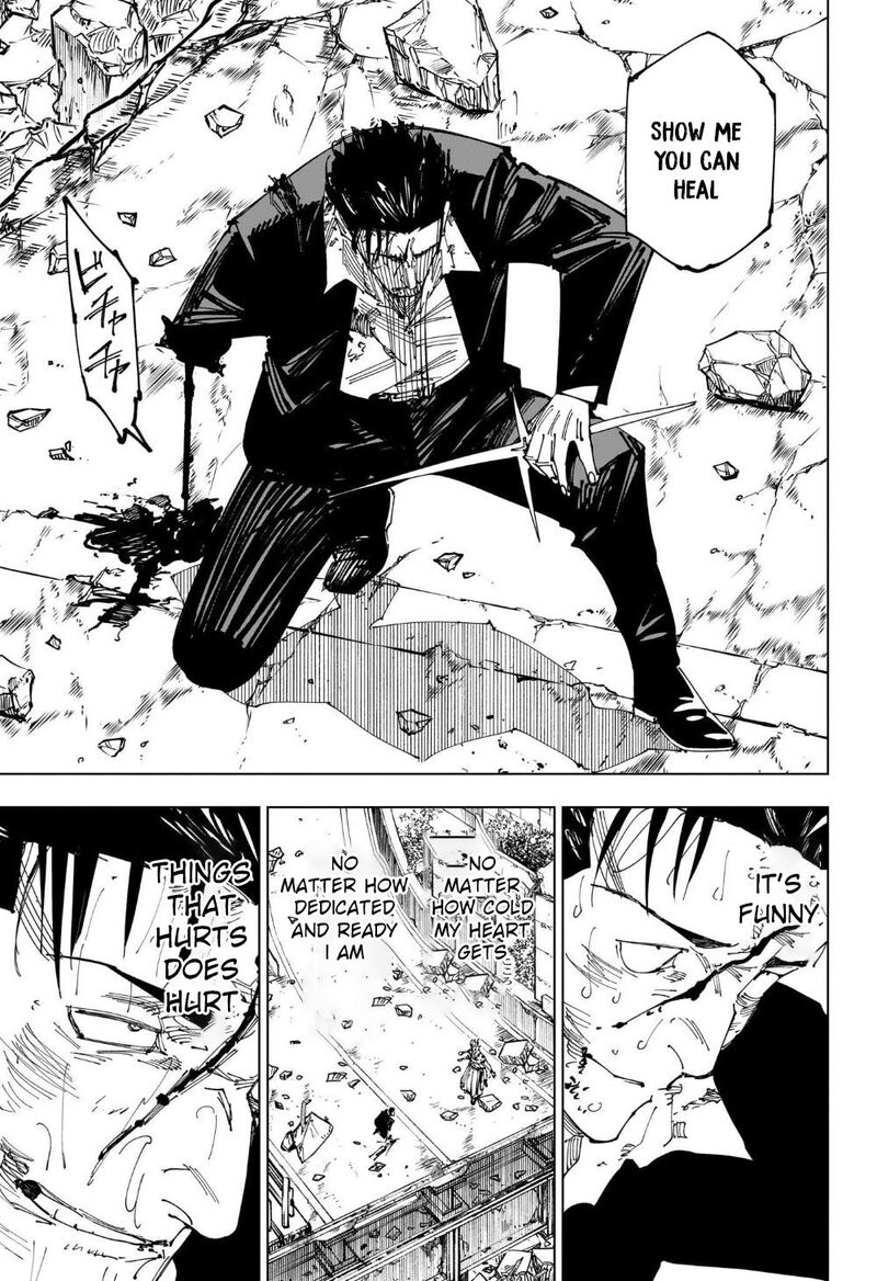 JUJUTSU KAISEN Chapter 247 - Page 11 in English