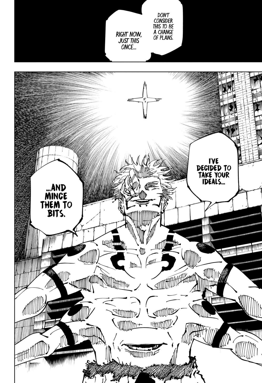 JUJUTSU KAISEN Chapter 248 - Page 12 in English