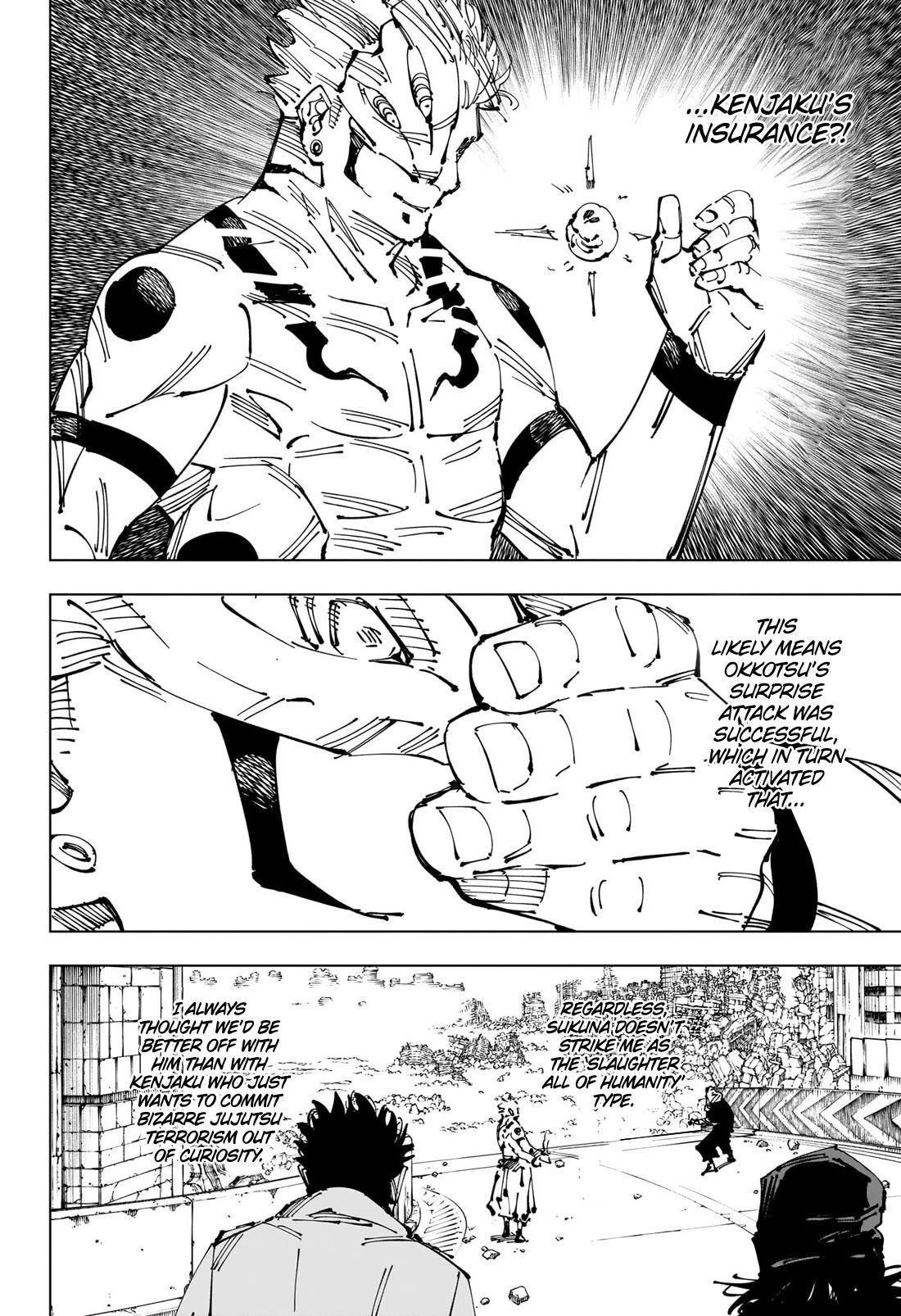 JUJUTSU KAISEN Chapter 248 - Page 14 in English