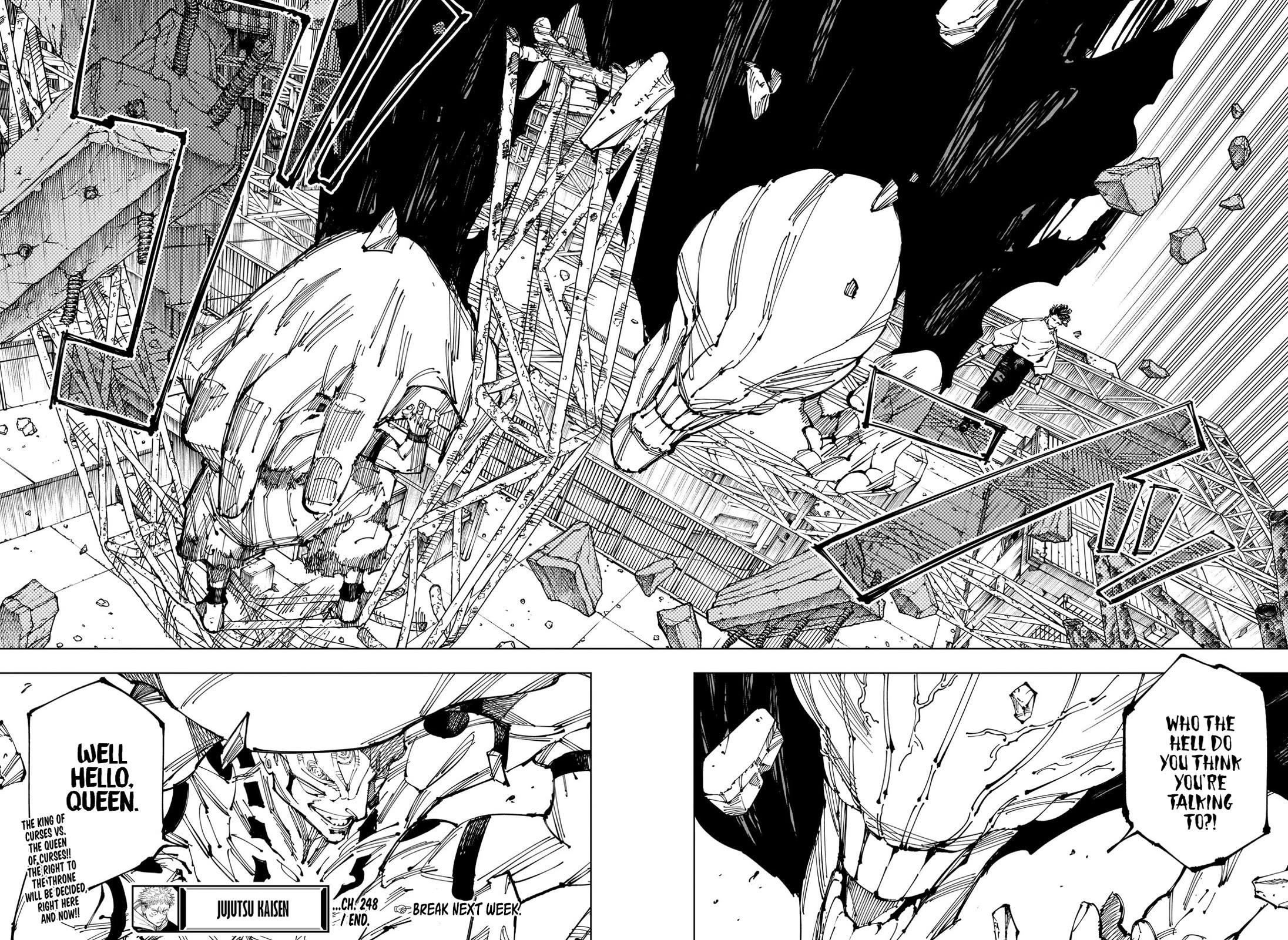 JUJUTSU KAISEN Chapter 248 - Page 18 in English