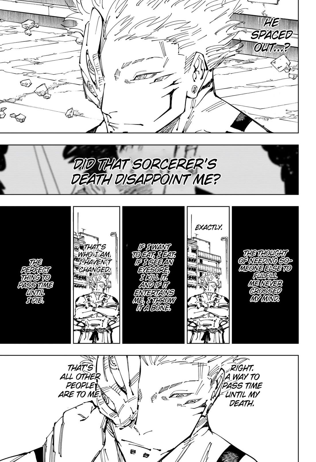 JUJUTSU KAISEN Chapter 248 - Page 7 in English