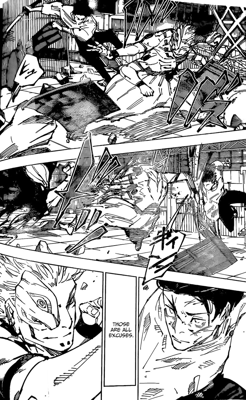 JUJUTSU KAISEN Chapter 249 - Page 11 in English