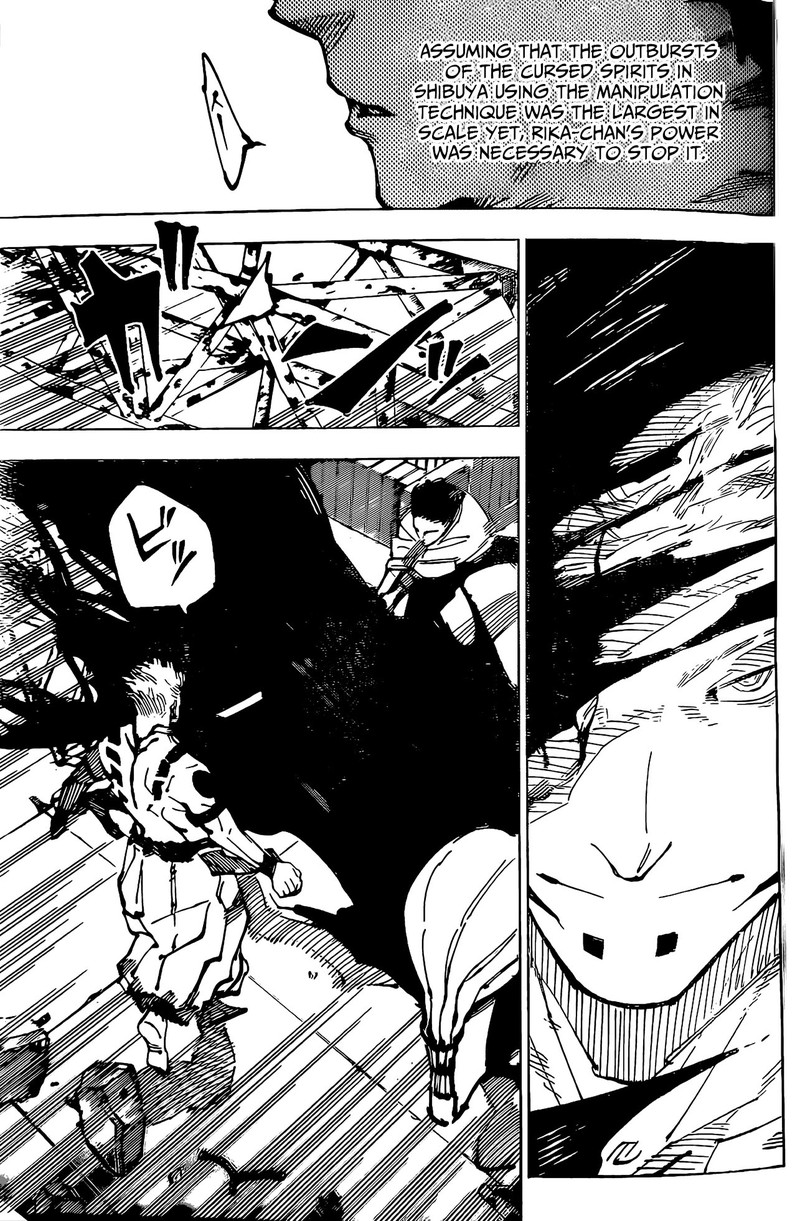 JUJUTSU KAISEN Chapter 249 - Page 8 in English