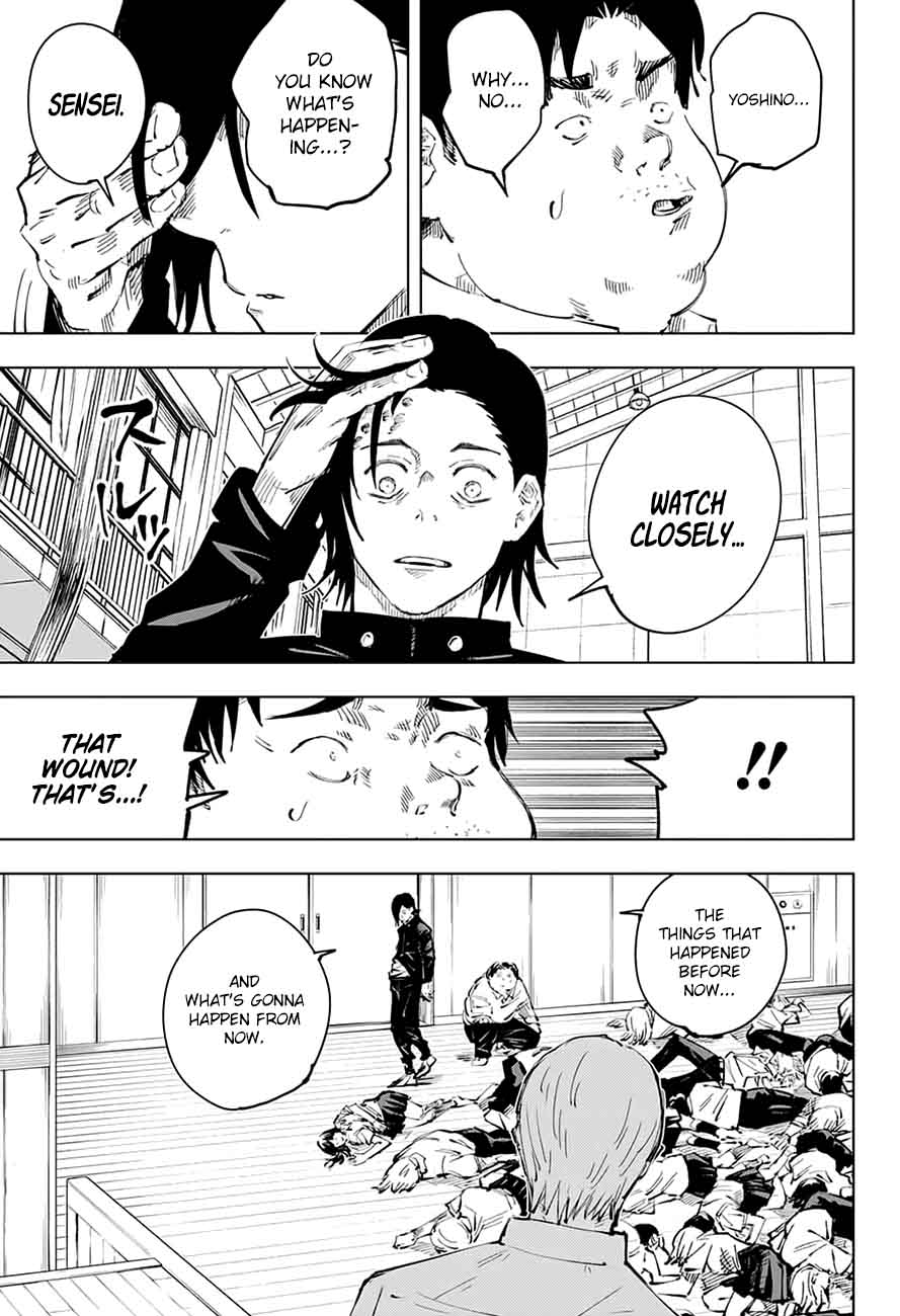 JUJUTSU KAISEN Chapter 25 - Page 13 in English
