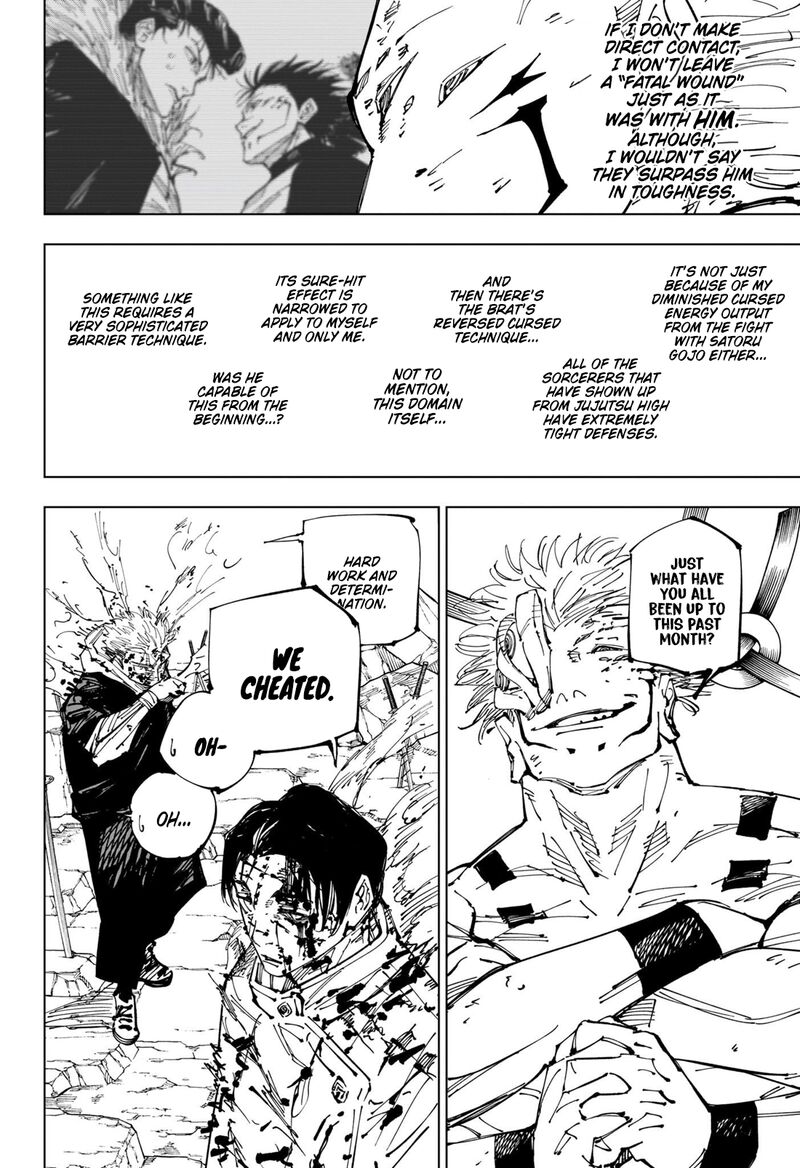JUJUTSU KAISEN Chapter 250 - Page 14 in English