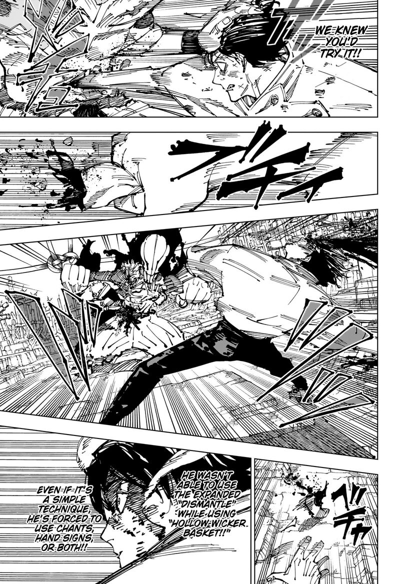 JUJUTSU KAISEN Chapter 251 - Page 7 in English