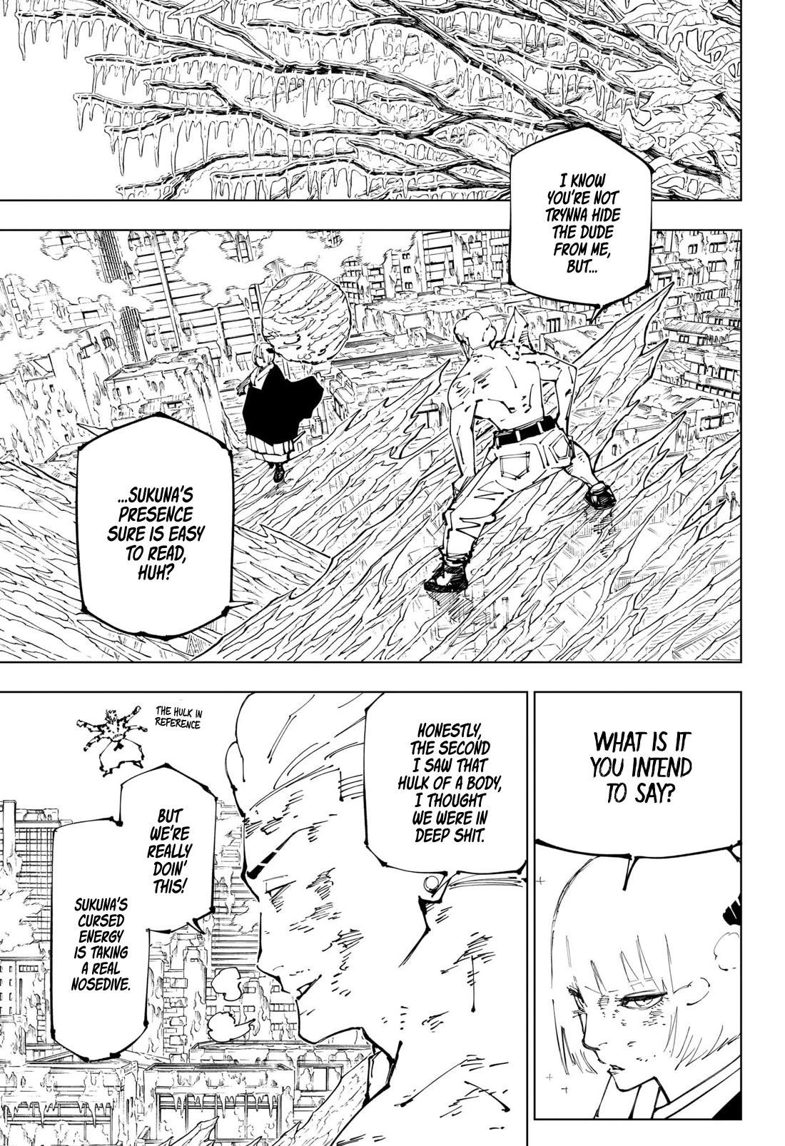 JUJUTSU KAISEN Chapter 252 - Page 16 in English