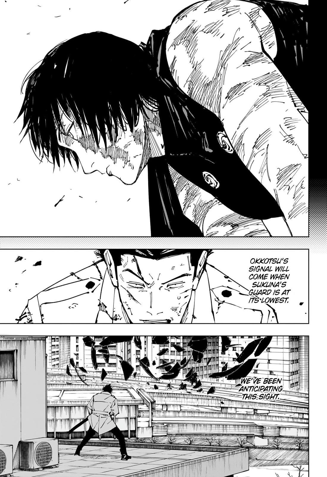 JUJUTSU KAISEN Chapter 252 - Page 3 in English