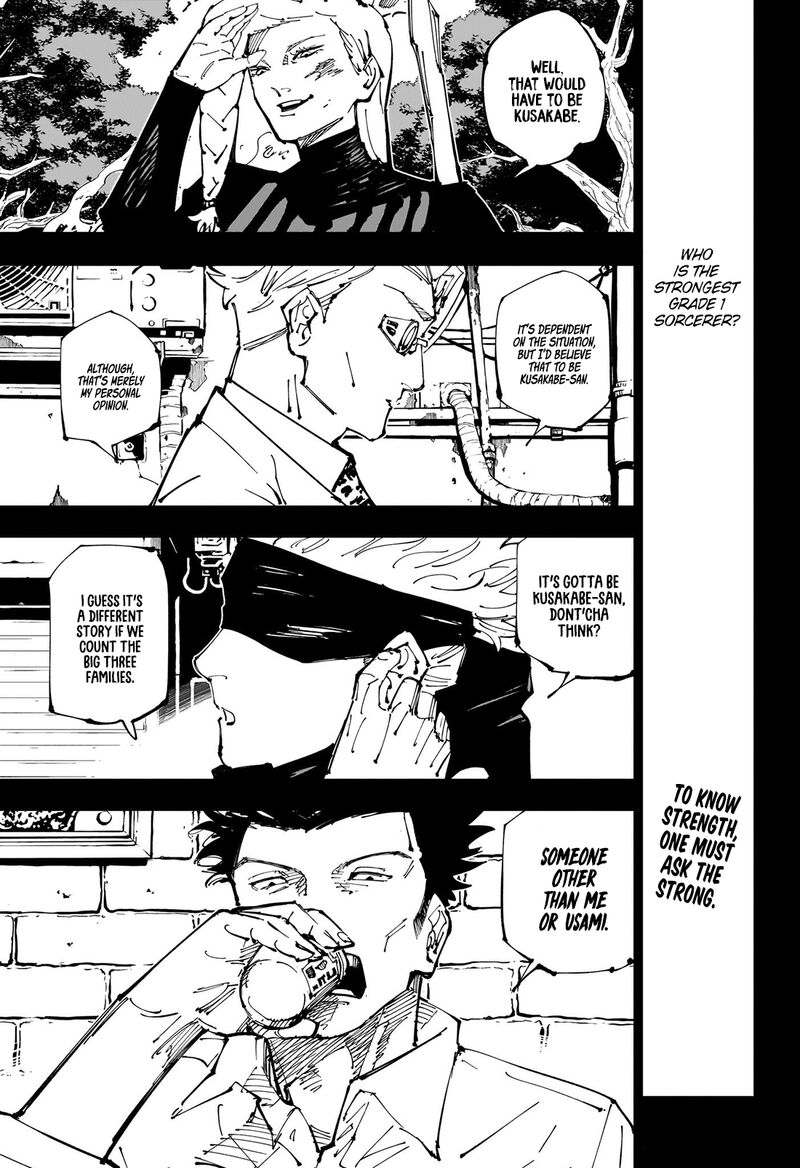 JUJUTSU KAISEN Chapter 253 - Page 3 in English
