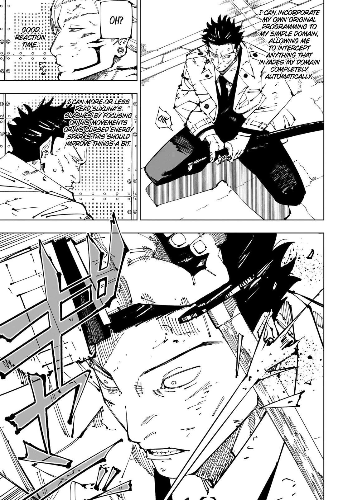 JUJUTSU KAISEN Chapter 254 - Page 3 in English
