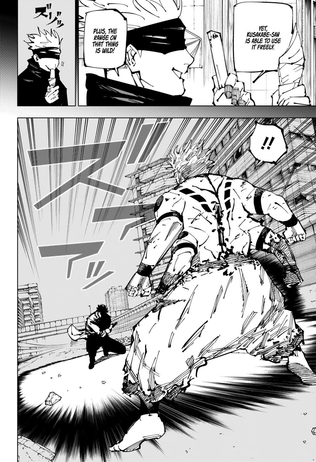JUJUTSU KAISEN Chapter 254 - Page 6 in English
