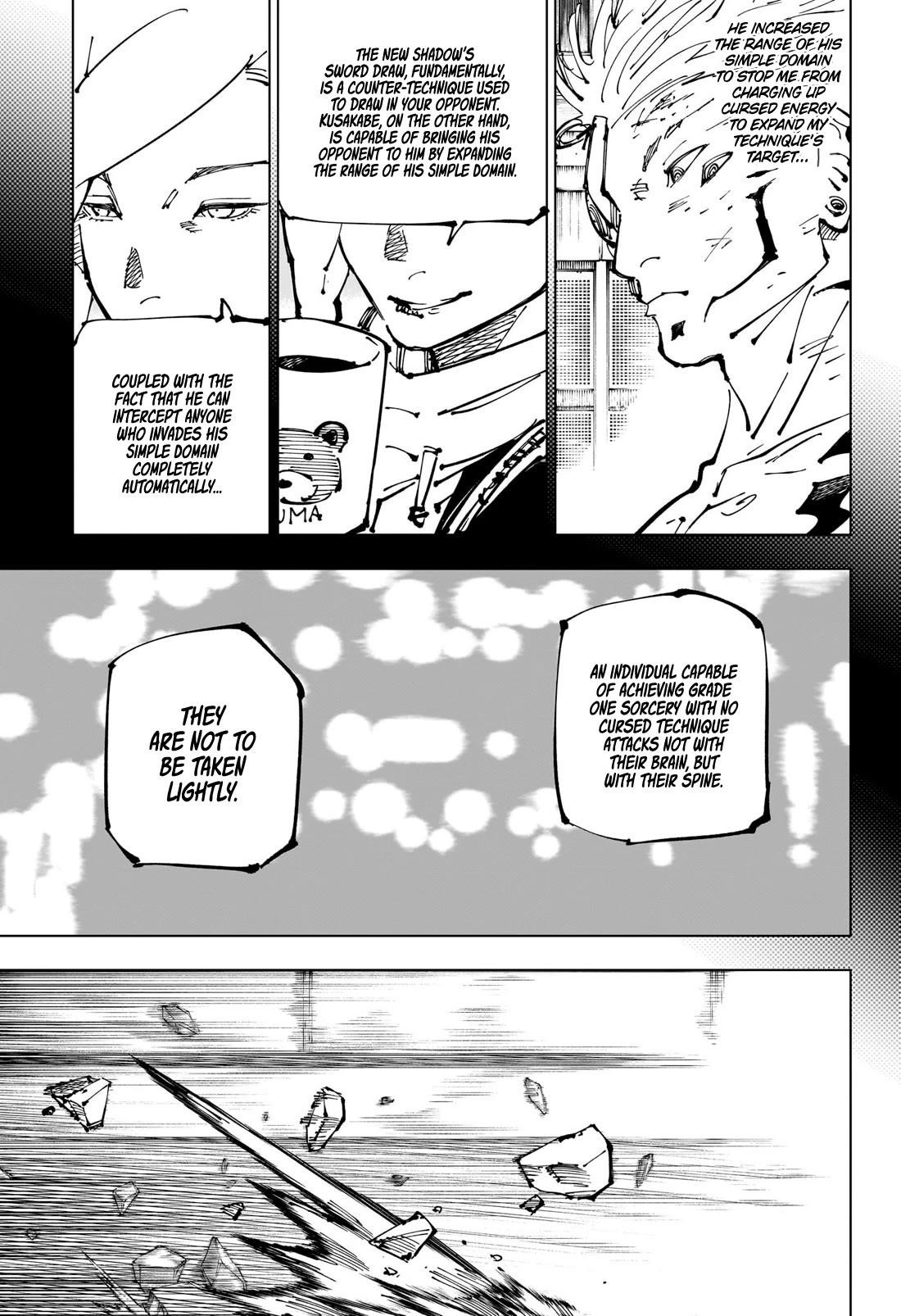 JUJUTSU KAISEN Chapter 254 - Page 7 in English