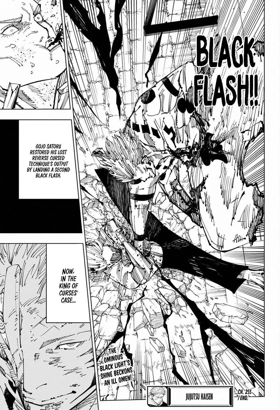 JUJUTSU KAISEN Chapter 255 - Page 19 in English