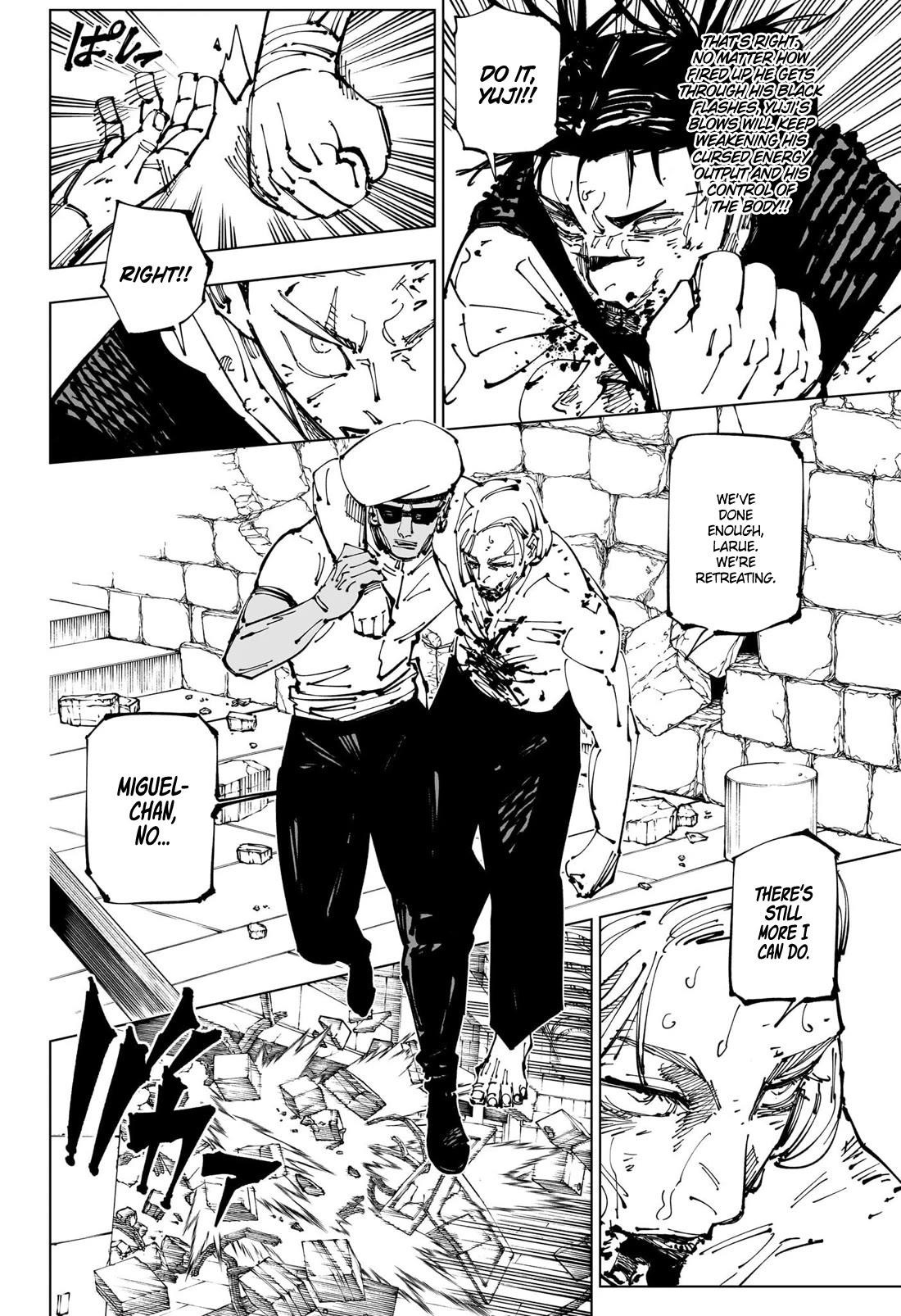 JUJUTSU KAISEN Chapter 256 - Page 12 in English