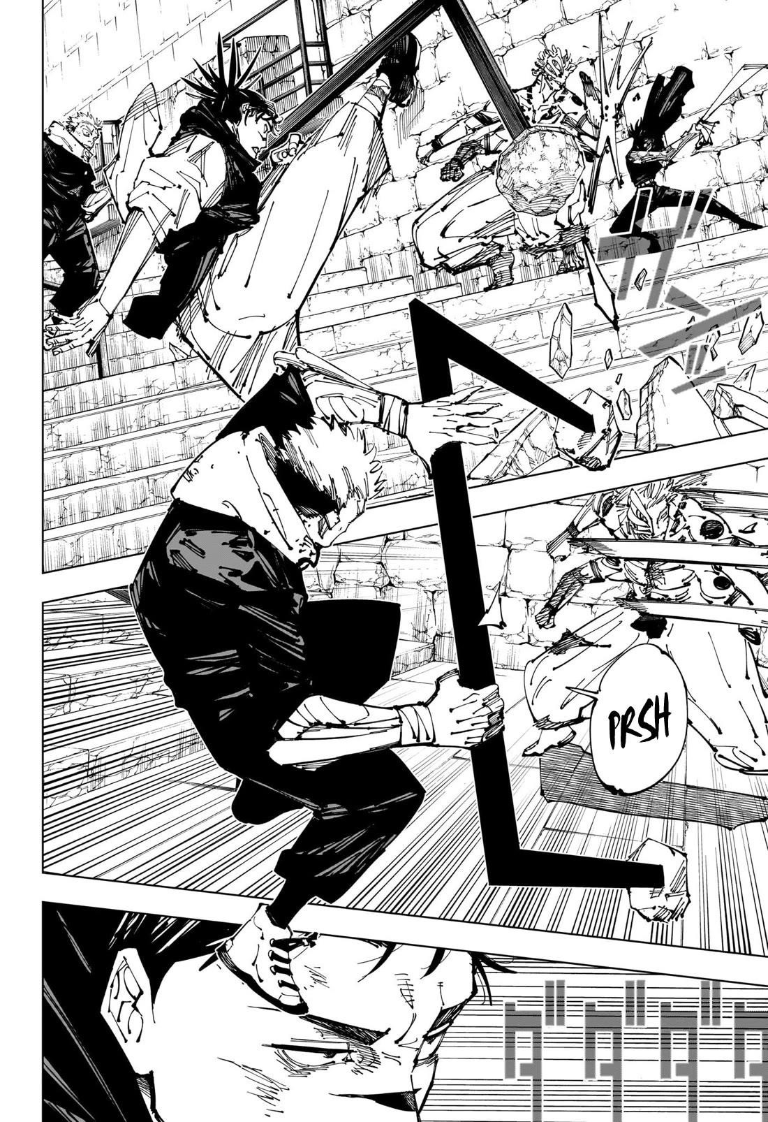 JUJUTSU KAISEN Chapter 256 - Page 4 in English