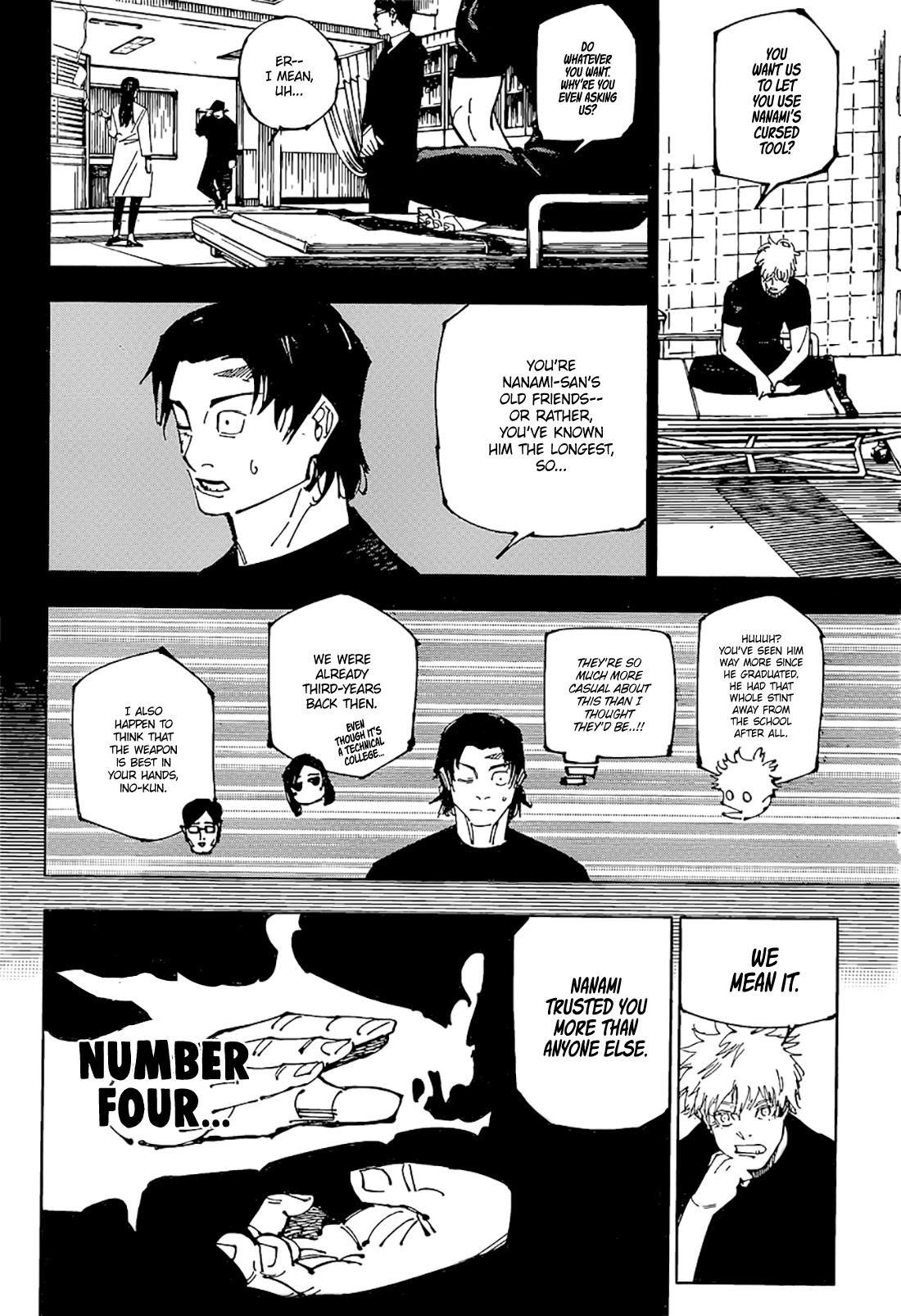 JUJUTSU KAISEN Chapter 257 - Page 10 in English