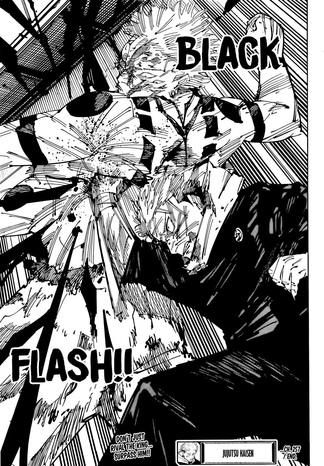 JUJUTSU KAISEN Chapter 257 - Page 19 in English