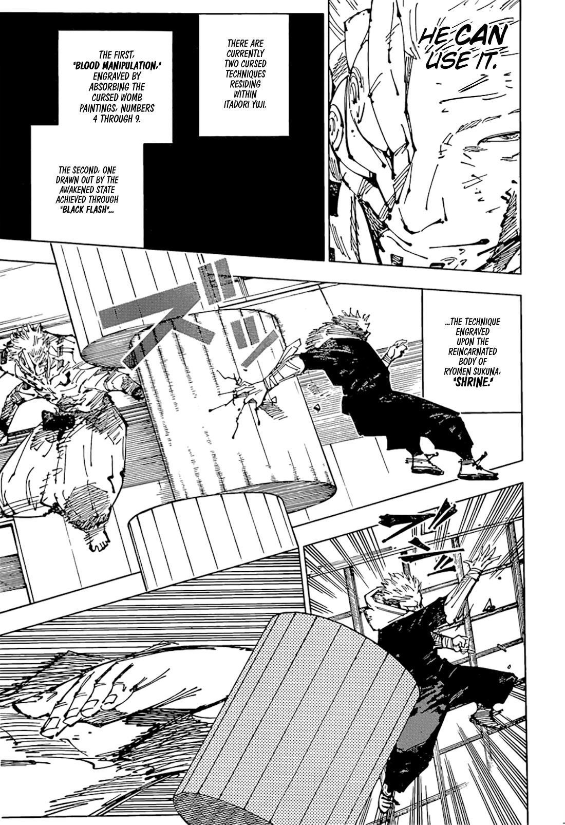 JUJUTSU KAISEN Chapter 257 - Page 7 in English