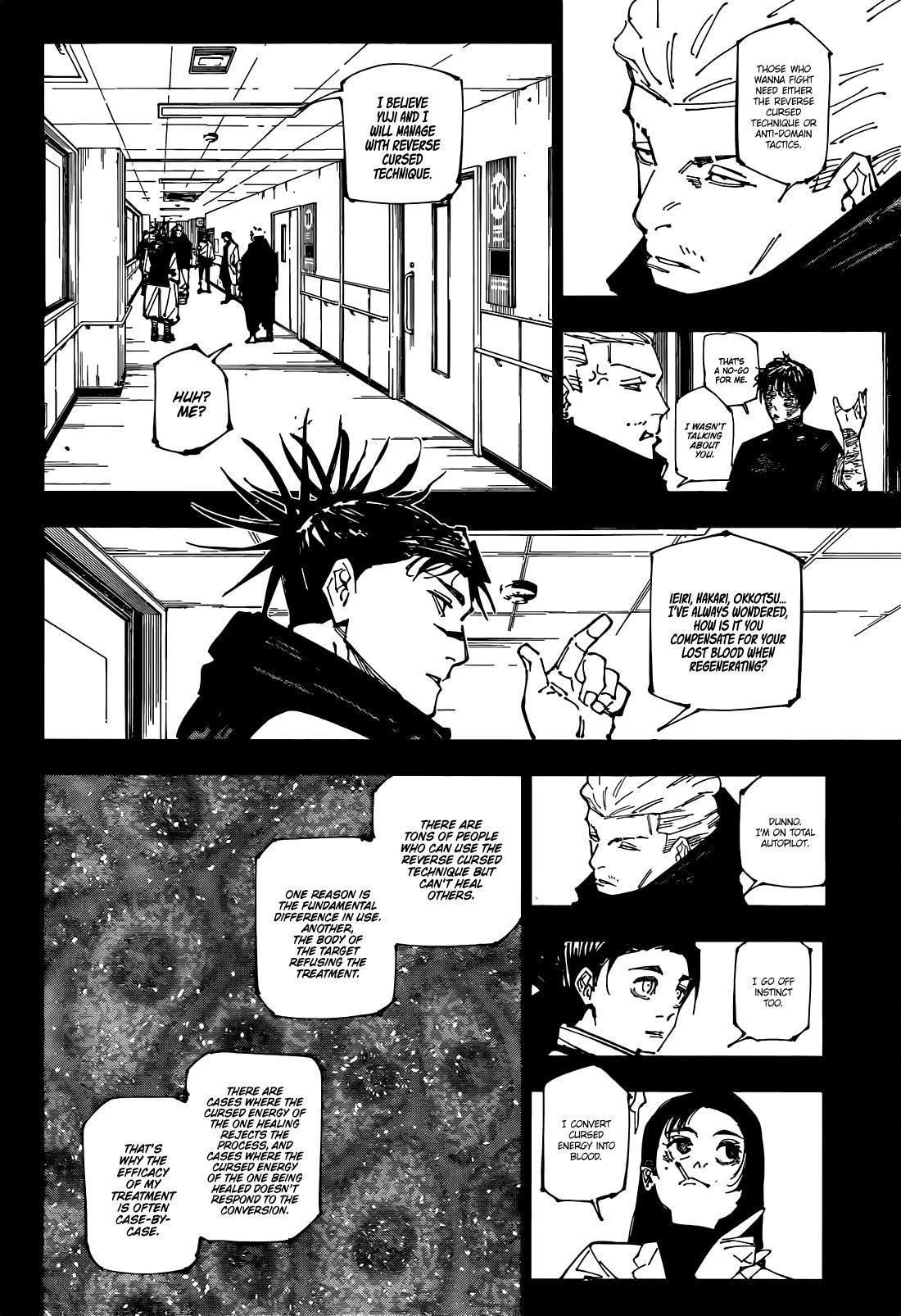 JUJUTSU KAISEN Chapter 258 - Page 4 in English