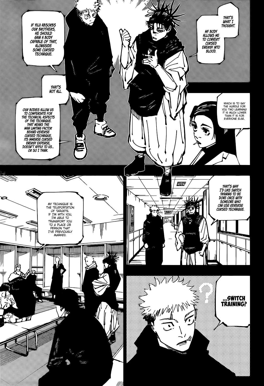JUJUTSU KAISEN Chapter 258 - Page 5 in English