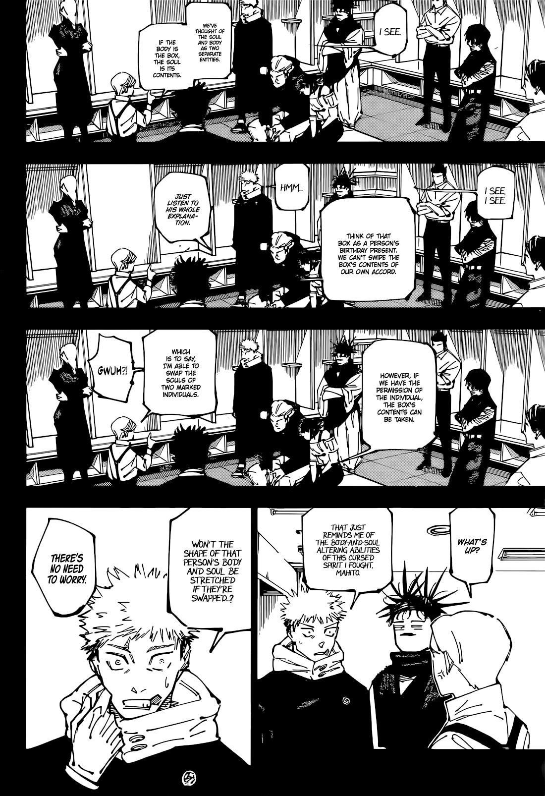 JUJUTSU KAISEN Chapter 258 - Page 6 in English