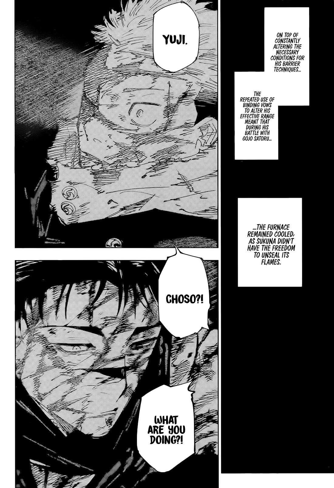 JUJUTSU KAISEN Chapter 259 - Page 4 in English