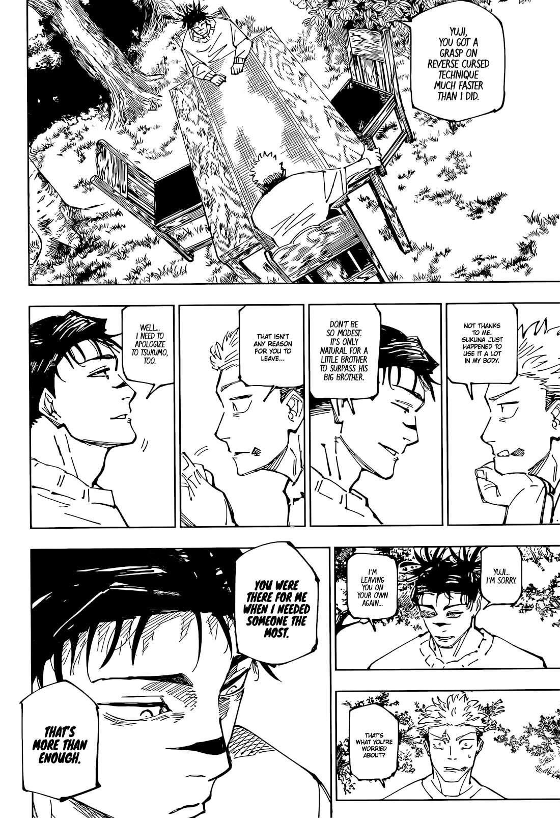 JUJUTSU KAISEN Chapter 259 - Page 6 in English