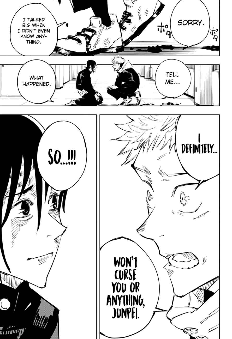 JUJUTSU KAISEN Chapter 26 - Page 16 in English