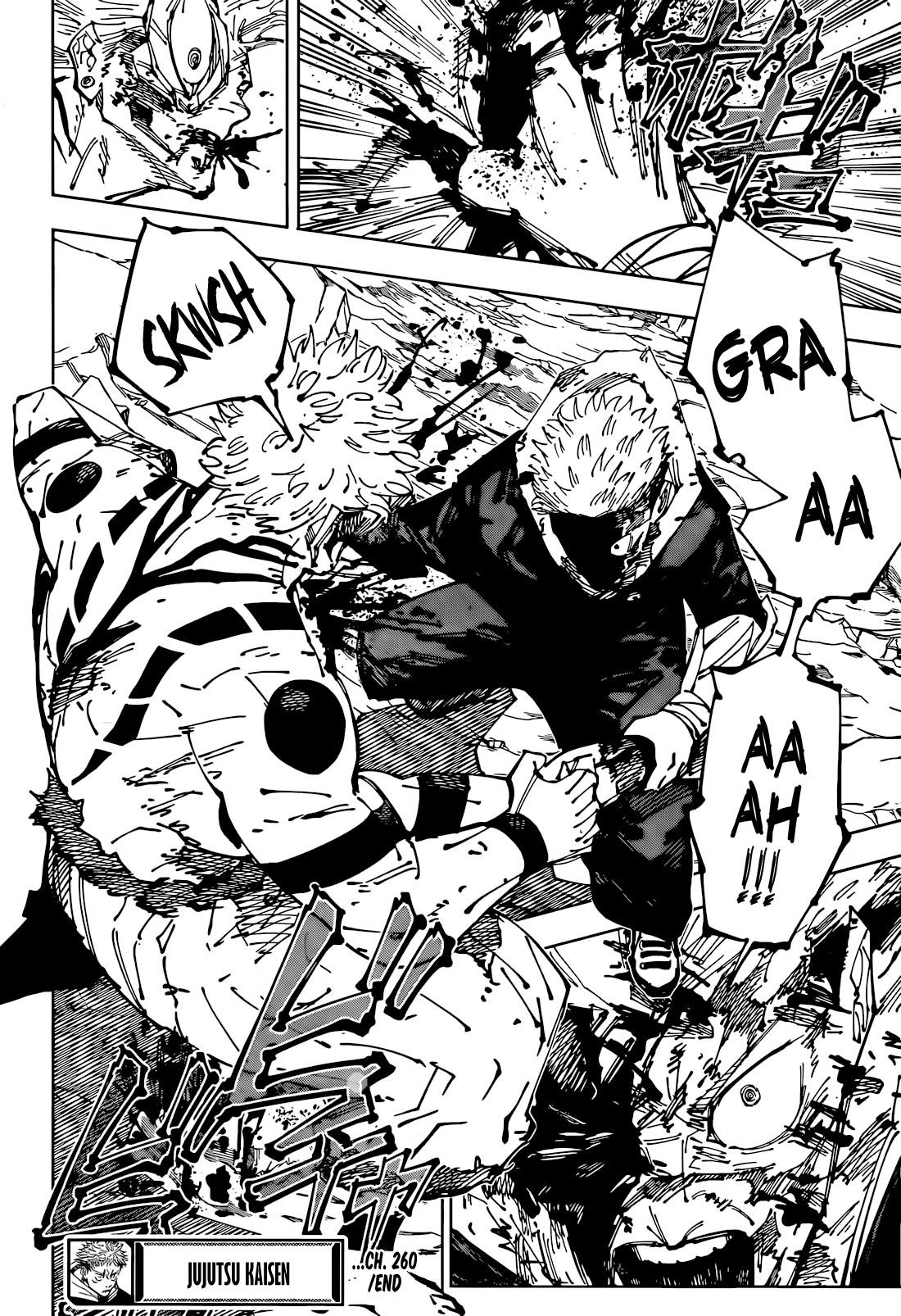JUJUTSU KAISEN Chapter 260 - Page 16 in English