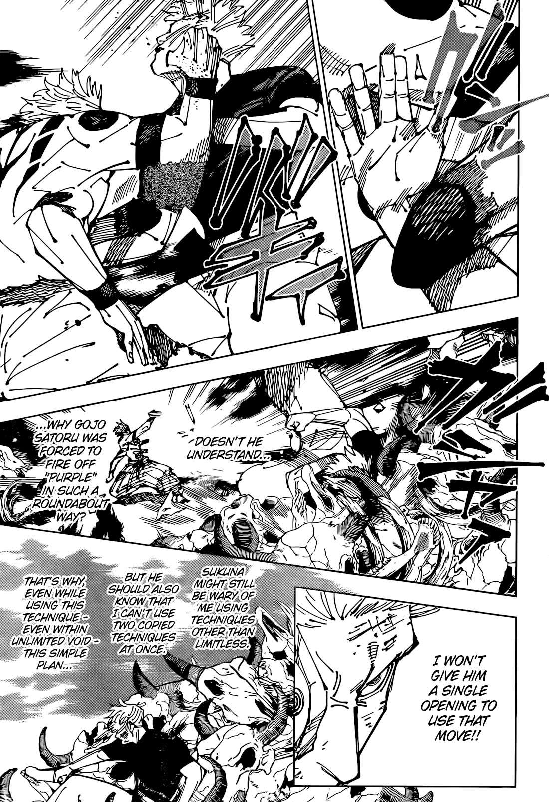 JUJUTSU KAISEN Chapter 262.5 - Page 10 in English